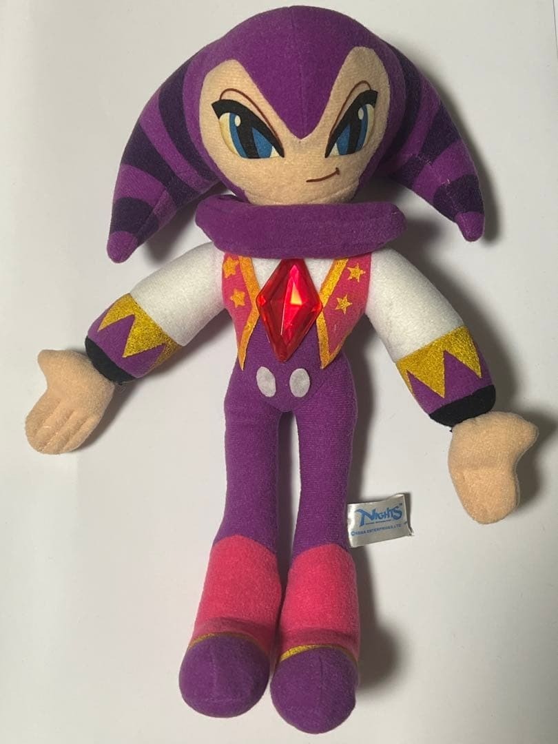 Nights into Dreams Nights Plush Doll Toy Amusement Limited 1996