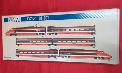 KATO 10-091 TGV 6両セット KATO 10-091 TGV 6両セット