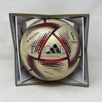 Brand New Adidas Al Hilm Pro Soccer Ball 2022 World Cup - HC0437