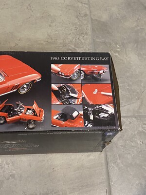 Diecast 1/18 GMP 1965 Red Corvette Convertible Stingray | eBay