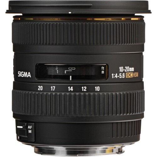 Sigma DC 10-20mm f/4.0-5.6 HSM EX IF ASP DC Lens For Canon for