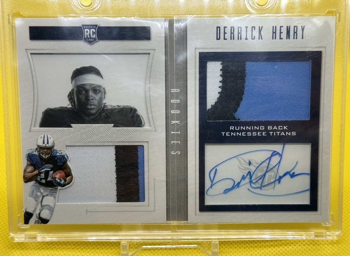 DERRICK HENRY デリック ヘンリー サインカード AUTO NFL DERRICK