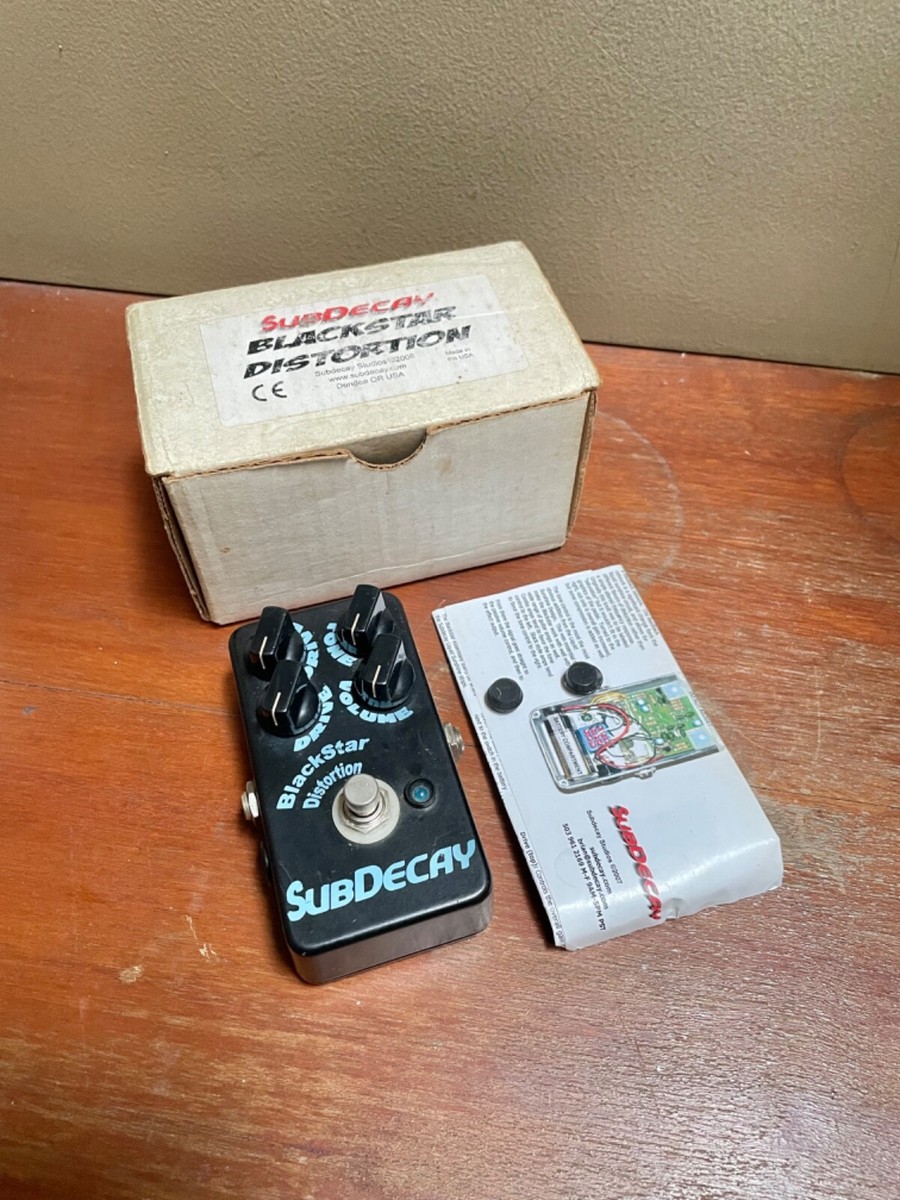 ギター SubDecay BlackStar Distortion Subdecay Blackstar Distortion