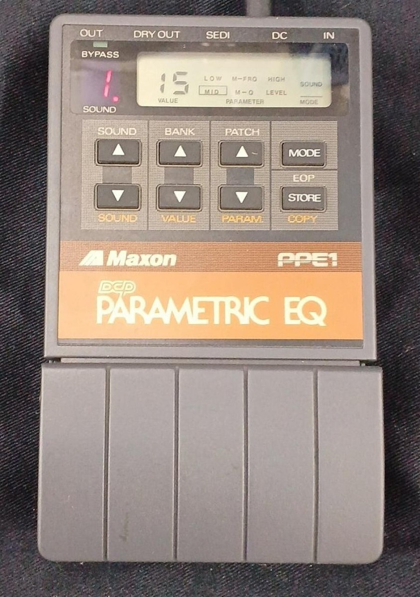 MAXON EQ PPE1 Paramtric EQ MAXON PPE1 Paramtric EQ パライコ MAXON
