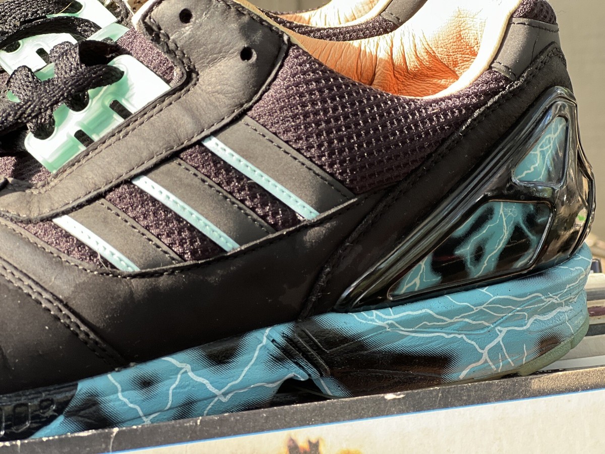 Star Wars Adidas ZX 8000 EMPEROR PALPATINE RARE Used Without Box