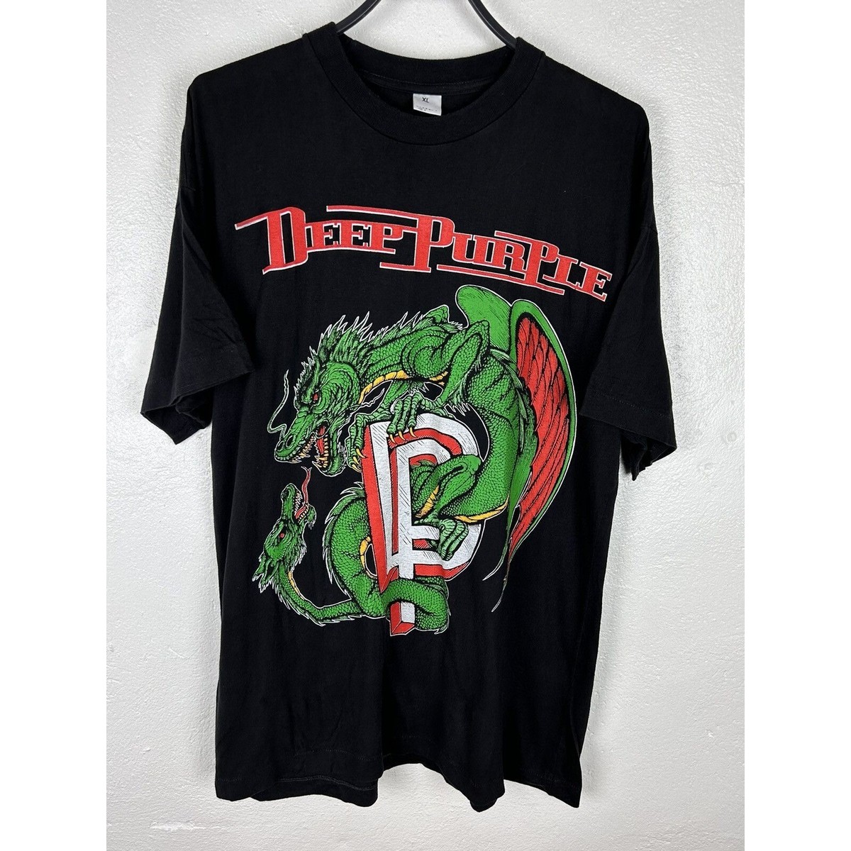 90s Vintage Deep Purple World Tour 1993/94 Dragon Single Stitch T