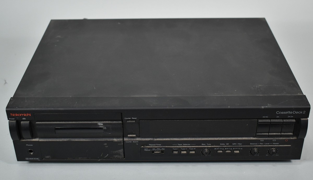 Nakamichi ナカミチ カセットデッキ Cassette Deck 2 Nakamichi