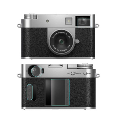 X-Half Glass Screen Protector for Fujifilm X-HF1 LCD Monitor / OVF