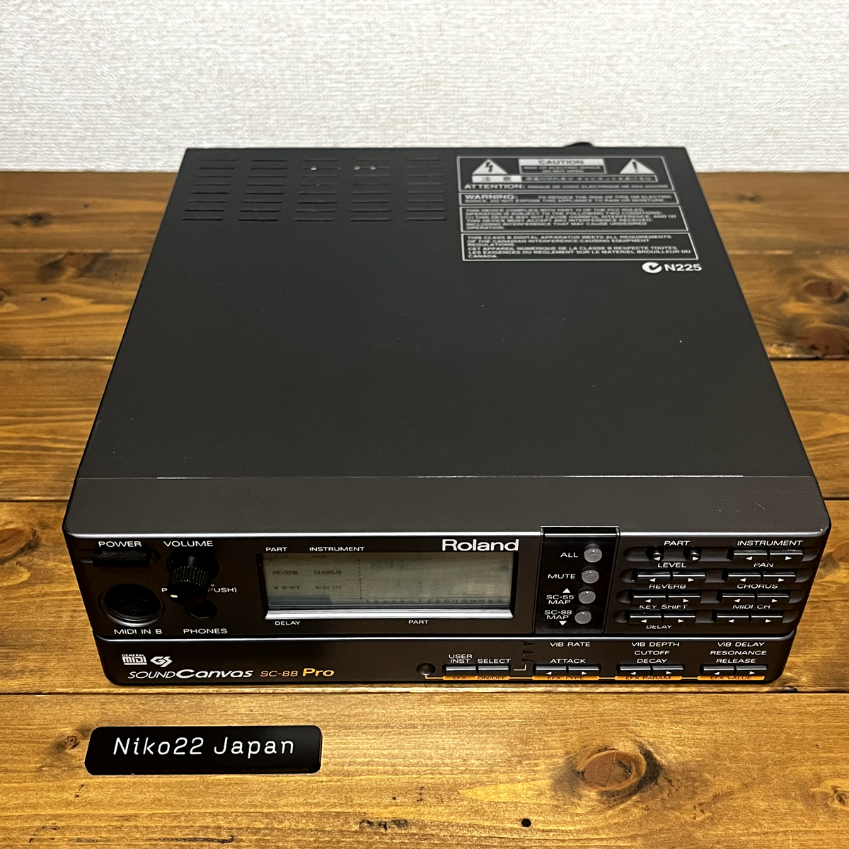 DTM・DAW Roland sound canvas SC-88 PRO DTM・DAW Roland sound