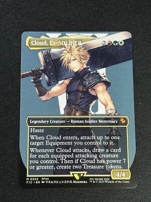 MTG 元ソルジャー、クラウド foil f FF ファイナルファンタジー MTG