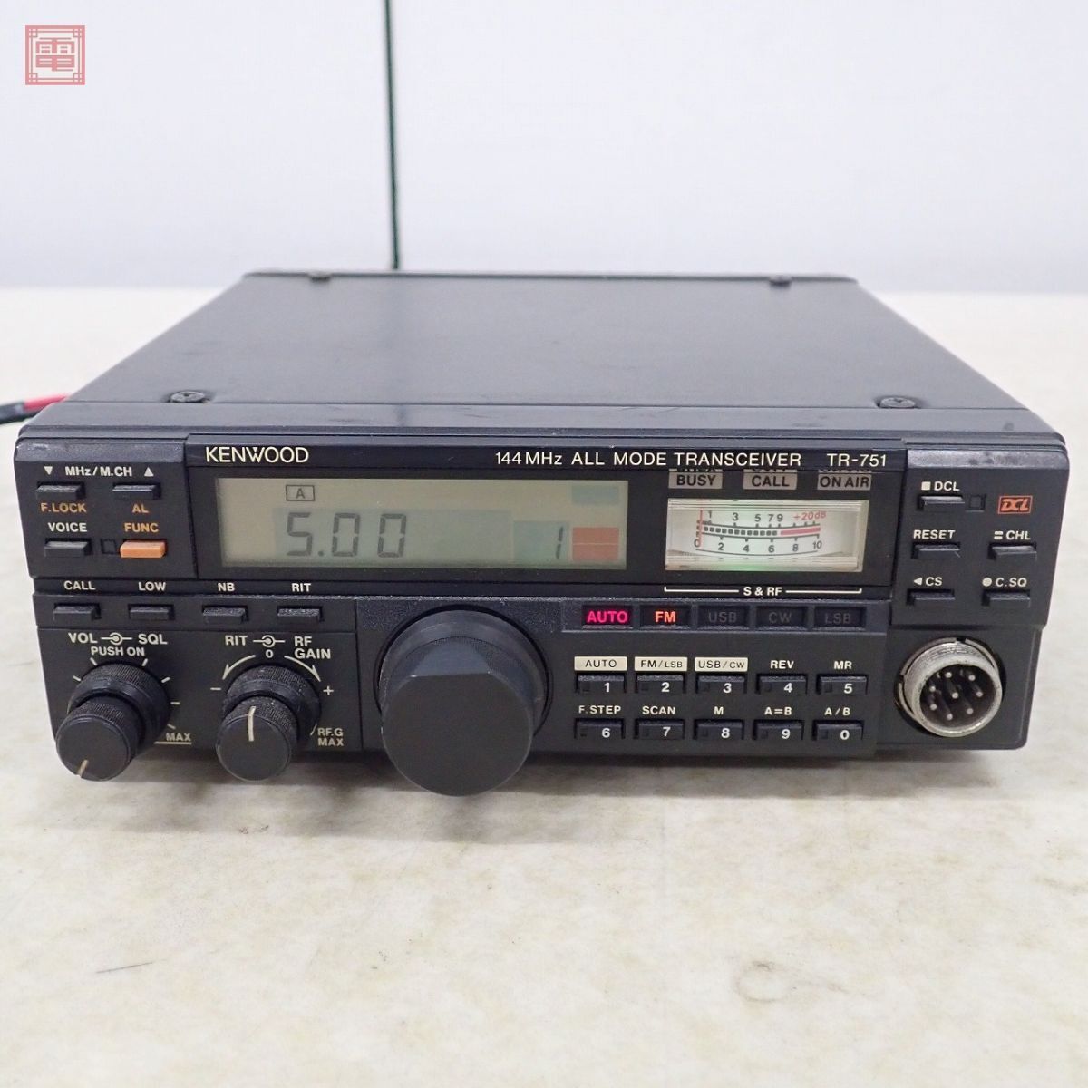 KENWOOD ケンウッド 無線機 TR-751D 144MHz ALL MODE TRANSCEIVER
