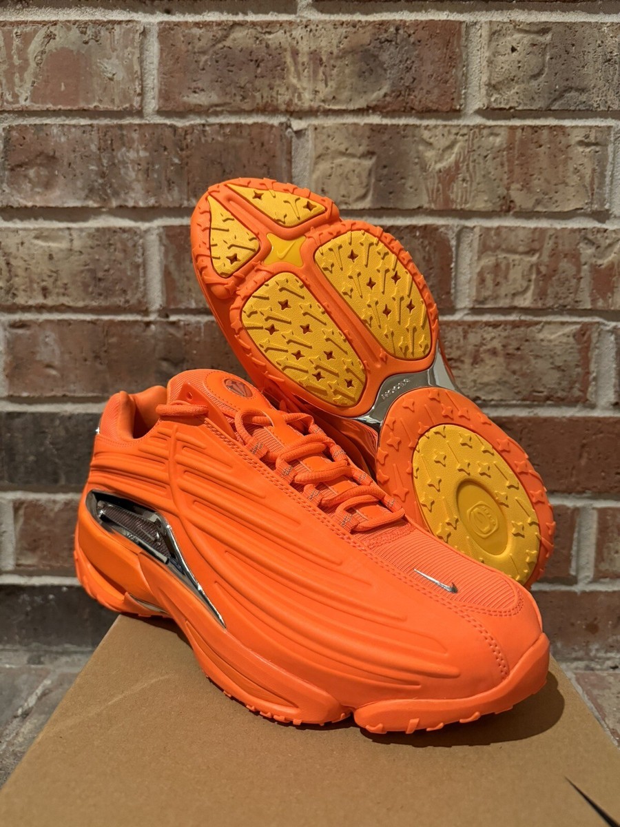 New 10 Nike Nocta Hot Step 2 Total Orange Air Max Drake Sneakers