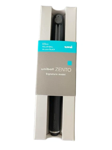 uniball ZENTO Signature Model 0.5mm Metallic Black UB-ZH-05 Japan