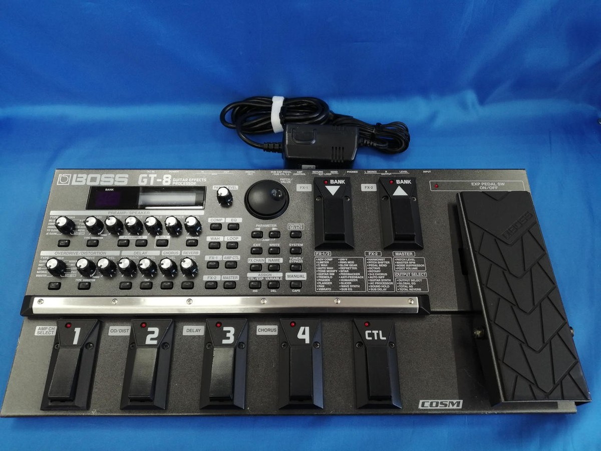 BOSS / GT-8 エフェクター GT-8 Boss GT-8 Guitar Processor – Action
