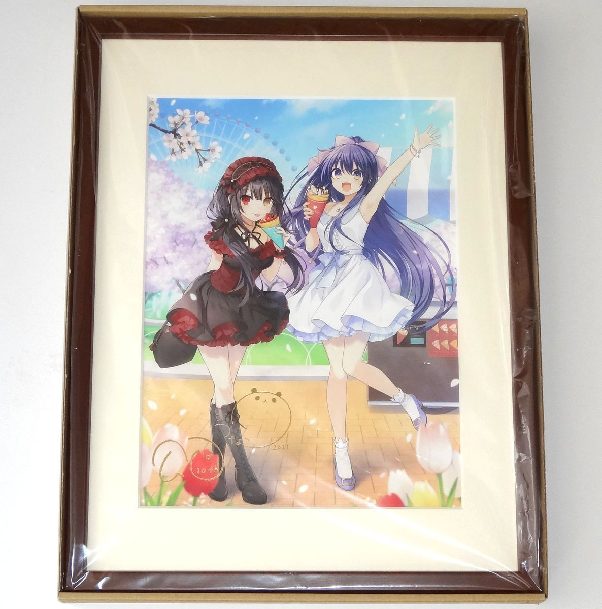 デート・ア・ライブ 10th anniversary サイン入り ミストグラフ デート