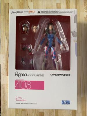 Figma Overwatch Blizzard D.VA 408 Action Figure Series Good Smile