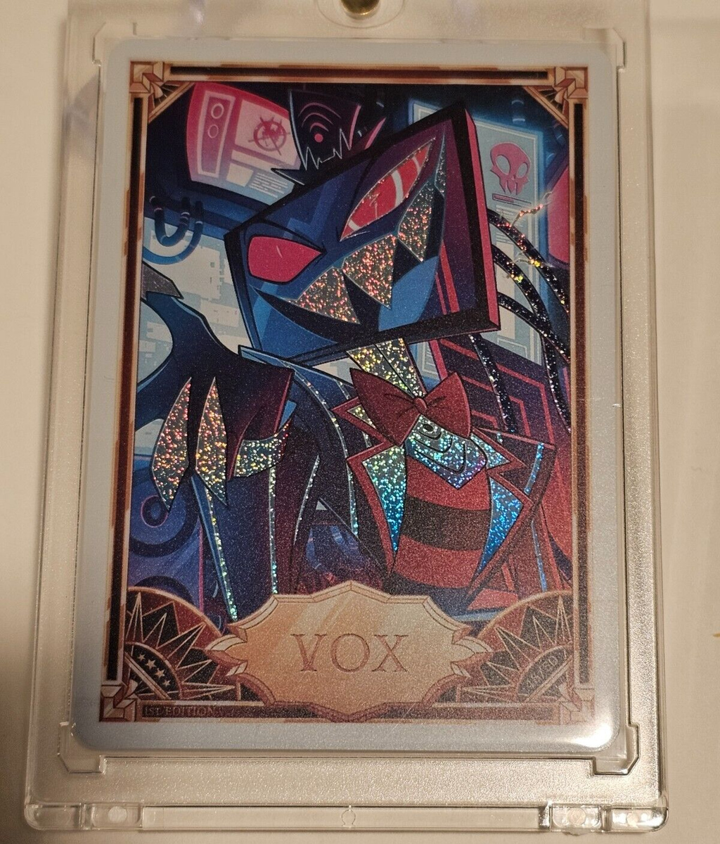 Hazbin Hotel Trading Card - Vox Premium Foil Ultra Rare 48/50