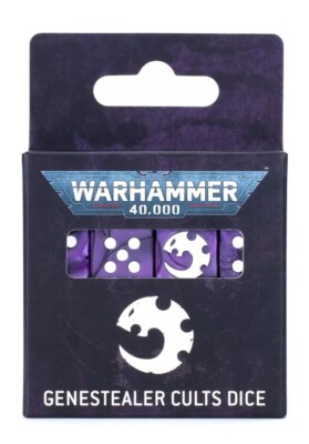 Genestealer Cults Dice Pack Warhammer 40K 16 x 16mm Dice
