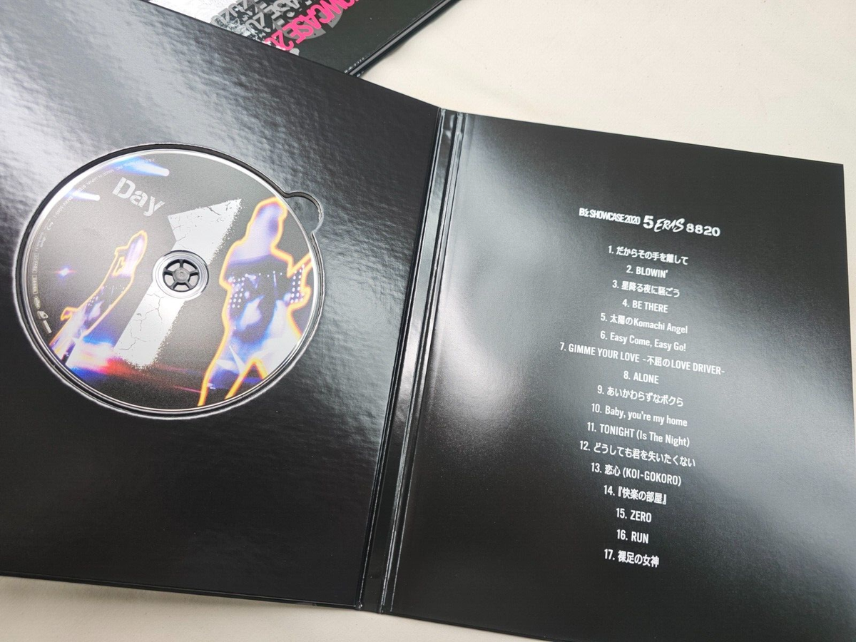 B'z Showcase 2020 -5 Eras 8820- Day1 - Day5 Complete 6 Disc Box | eBay