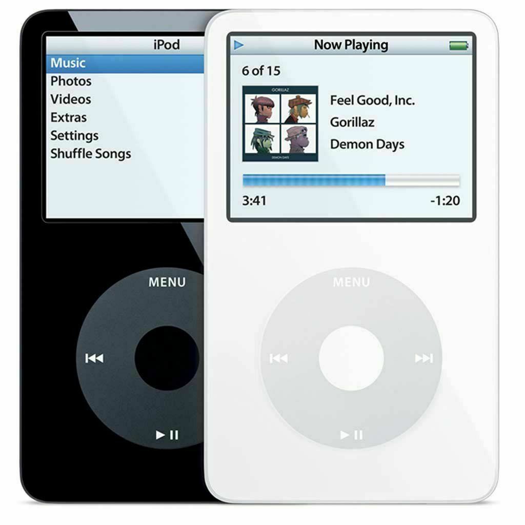 New Apple iPod Classic 5th， 6th， 7th 代 (30gb， 60gb， 80gb