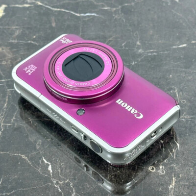 Canon PowerShot SX210 IS 14.0MP 14x Zoom Purple Digital Camera