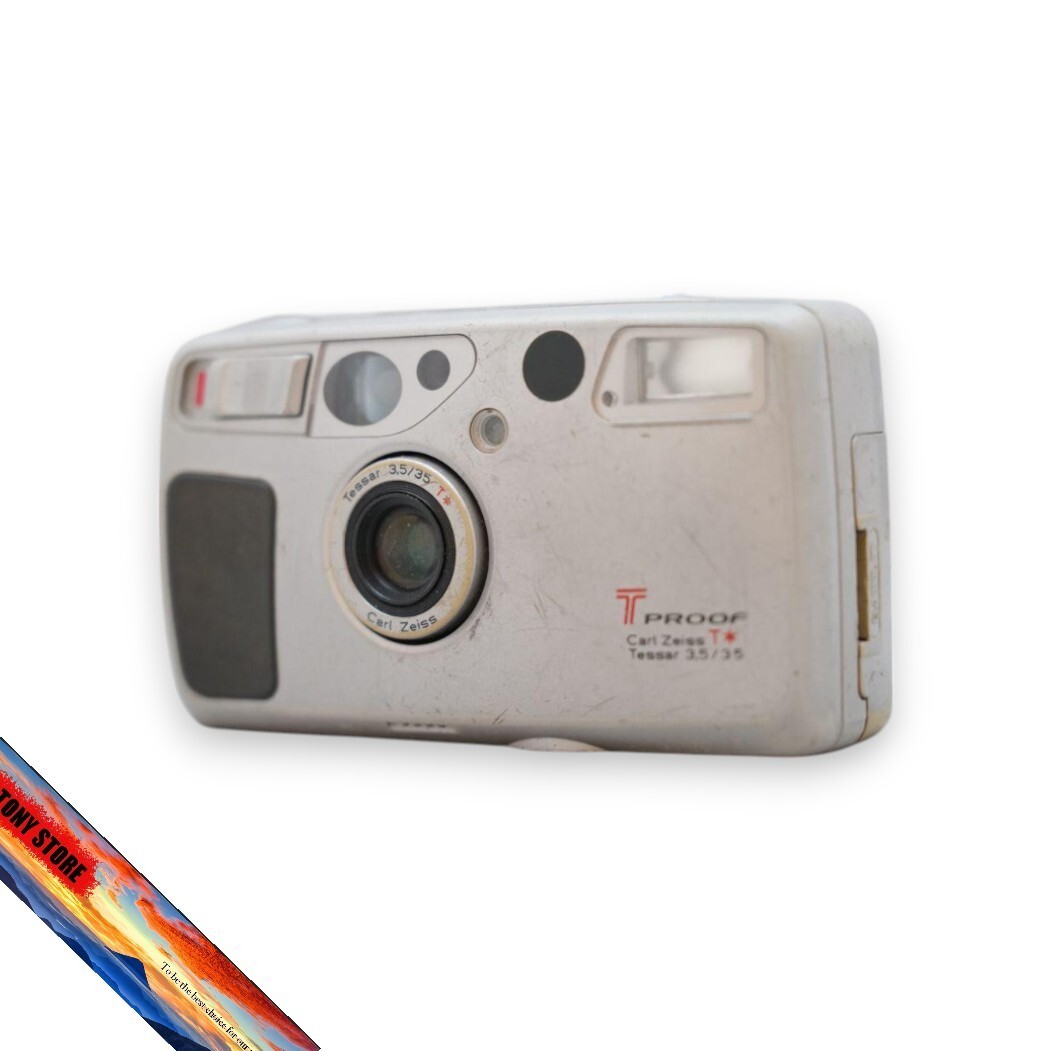 KYOCERA T PROOF Carl Zeiss Tessar 完動品 フィルムカメラ KYOCERA T