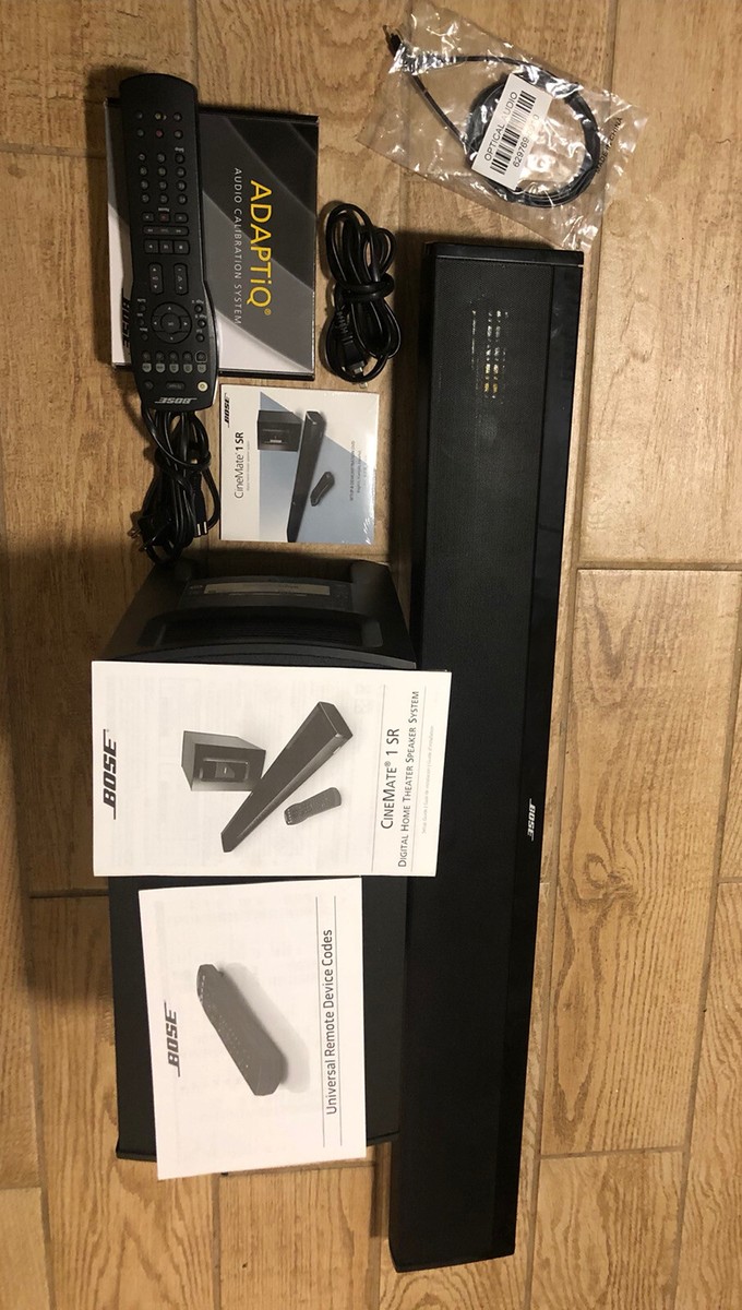 値下げBose CINEMATE 1SR サウンドバー 付属品多数 Bose CINEMATE 1SR