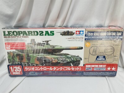 タミヤ LEOPARD 2 A5 ラジオコントロールタンクセット 135 TAMIYA
