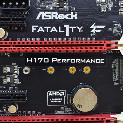 CPU： i7-6700K、MB：ASRock H170 PERFORMANCE ASRock Fatal1ty H170