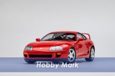 LCD トヨタ スープラ 1/18 ミニカー レッド 【公式通販】