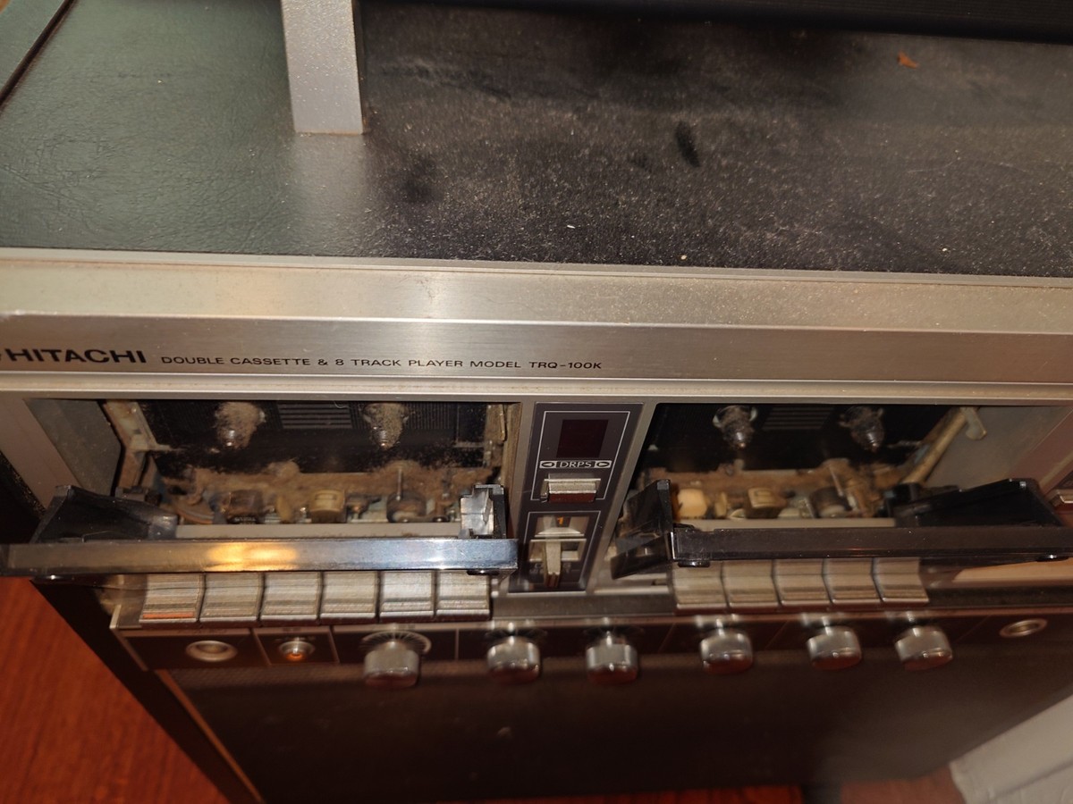 Hitachi TRQ-100K 8トラックプレーヤーセット 【公式通販】
