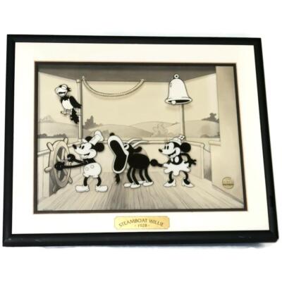 Disney ディズニー セル画 Fab 5 Steamboat Willie