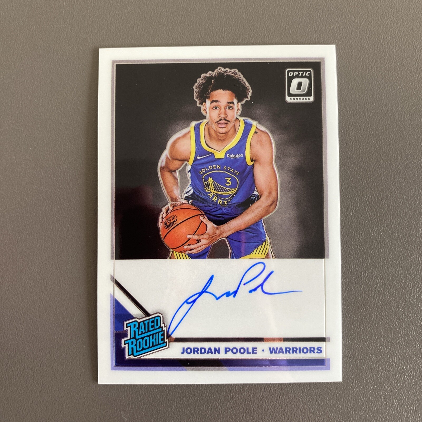 Jordan Poole サインカード /25枚限定 Jordan Poole サインカード /25