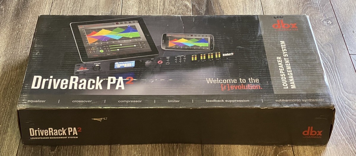 dbx ディービーエックス Dack PA2 マルチプロセッサー dbx ディービー