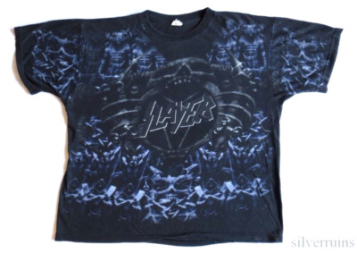 Slayer Vintage T Shirt 1996 Tour Concert 90's Wes Benscooter