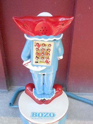 Vintage BOZO The World's Most Famous Clown Telephone (S18C) | eBay