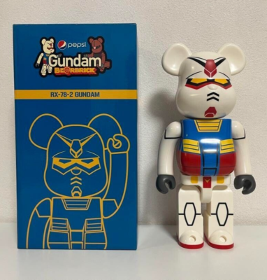 BE@RBRICK Bearbrick x Pepsi x Gundam 400% medicom toy | eBay