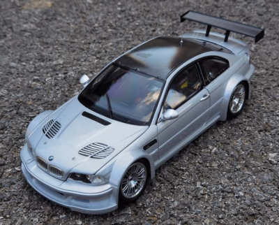 1:18 DCN BMW M3 GTR E46 Need For Speed Metal Diecast Model Car