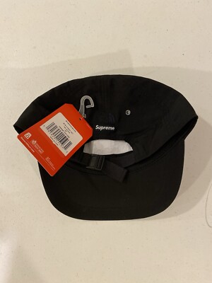 Supreme X The North Face? Mountain Black 6 Panel Cap Hat FW17 100