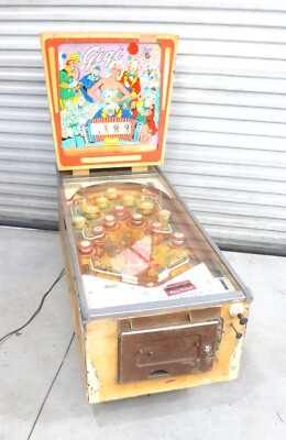 GIGI Pinball Machine (Gottlieb, 1963)- Working- New Back Glass | eBay