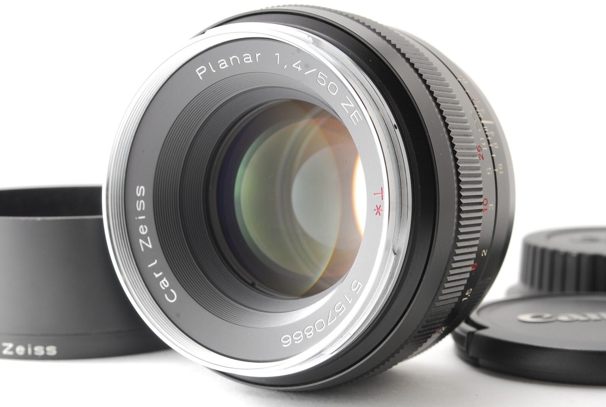 50mm F2 Makro Planar T Zeiss Lenses For Canon [Mint] Carl Zeiss