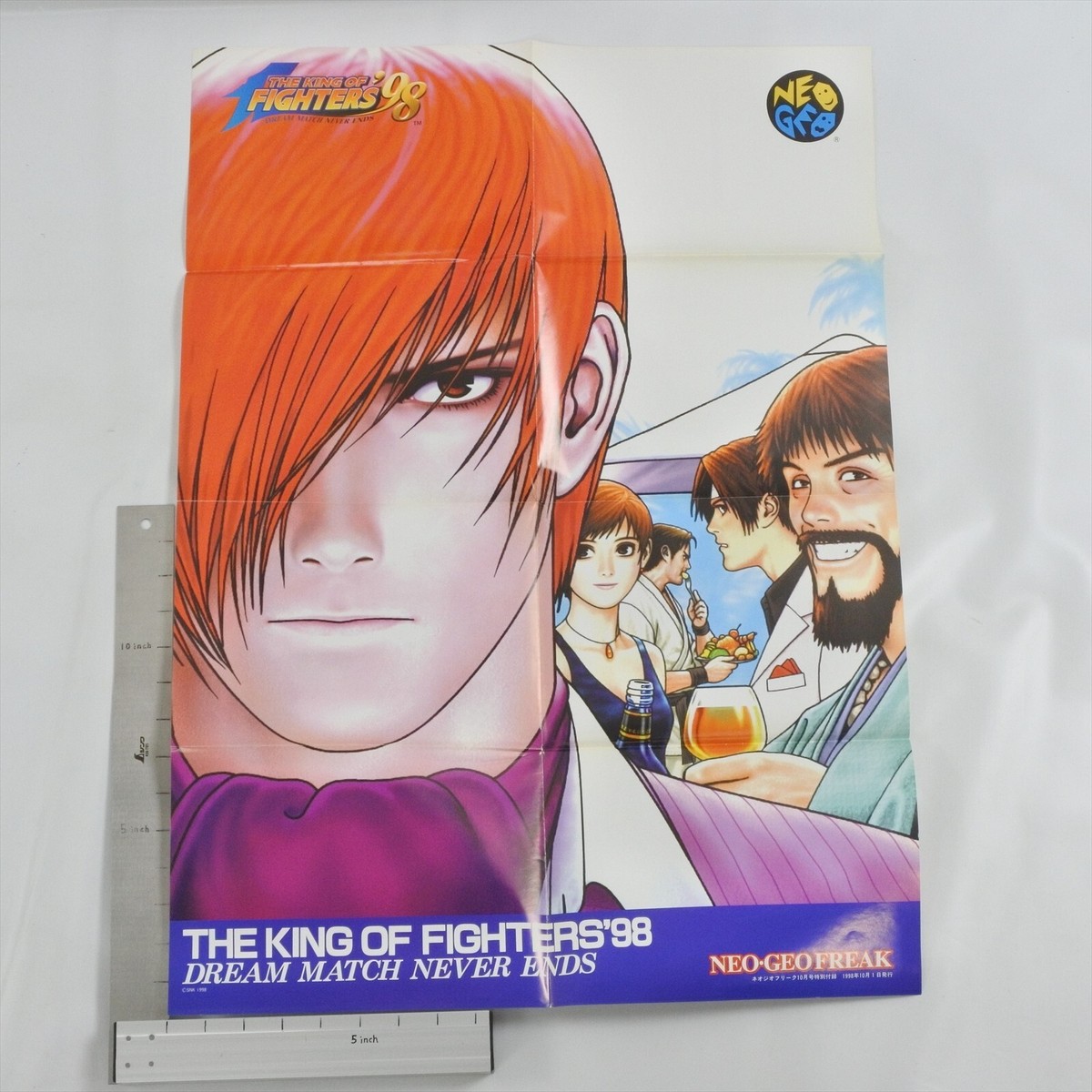 KING OF FIGHTERS '98 KOF - POSTER - Art Print Size B2 SNK Neo Geo