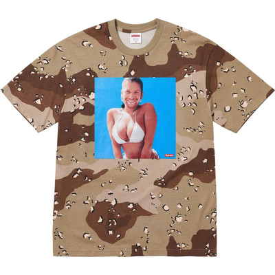 SUPREME Aphex Twin Windowlicker Tee Chocolate Chip Camo T-Shirt