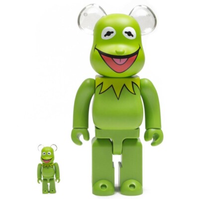 Medicom BE@RBRICK Meet the Muppets Kermit The Frog 100% 400