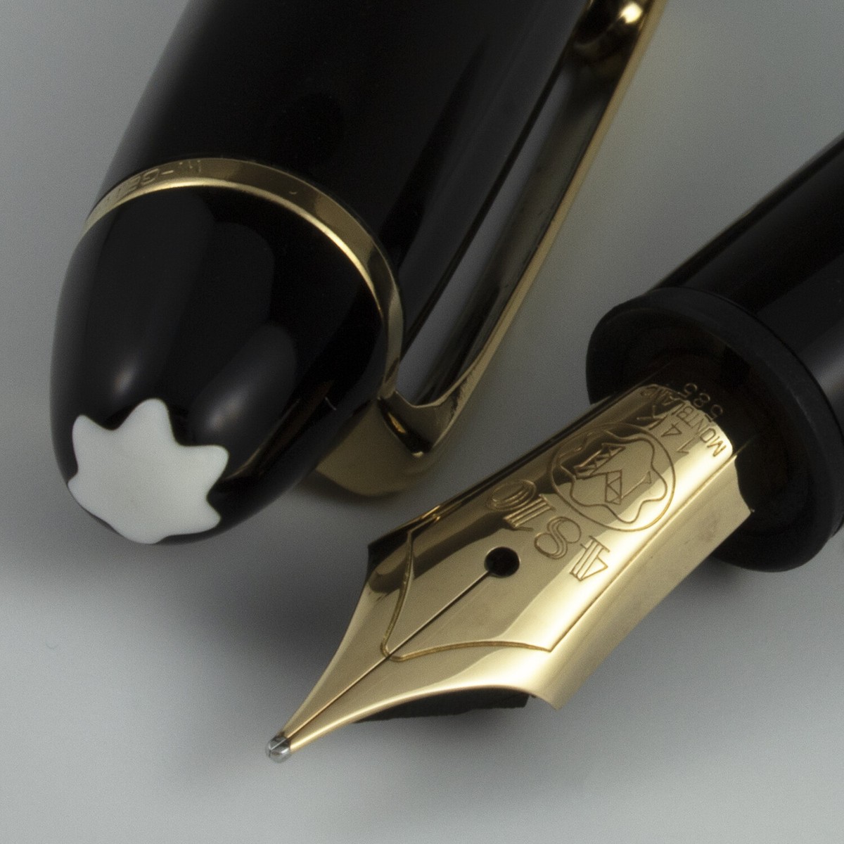 Montblanc Meisterstück No. 146 Fountain Pen Single Tone 14k Nib | eBay