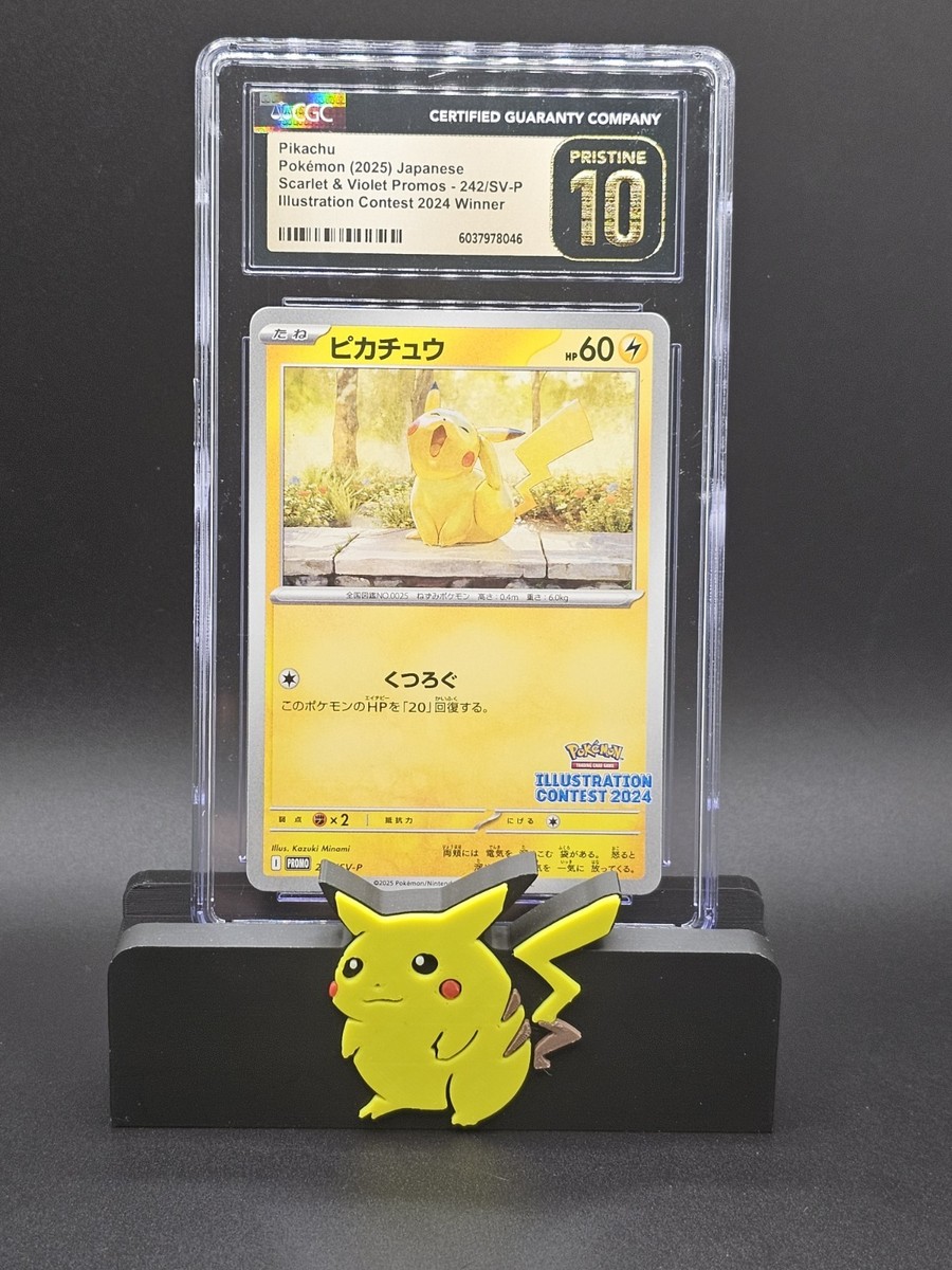 PSA10 ピカチュウ 242/SV-Pイラストレーションコンテスト2024