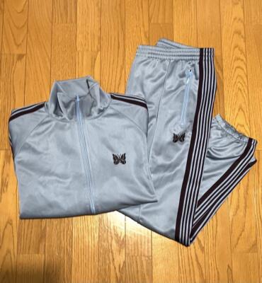 NEEDLES Track Jacket L & Pants M Setup Sax Blue Used | eBay