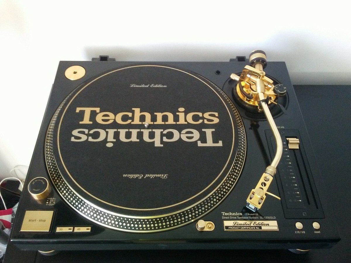 Technics SL-1200GLD 24K Gold-Plated Limited Edition (#1481