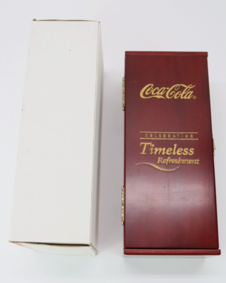 Millennium Coca-Cola Timeless Crystal Bottle in Commemorative