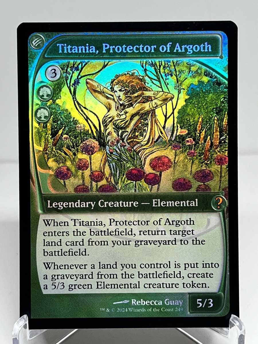 MTG アルゴスの庇護者、ティタニアfoil 未来予知 MB2 Titania